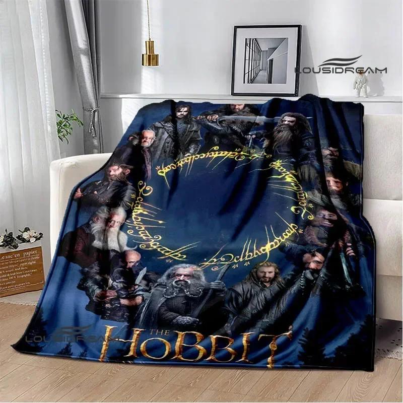 L-Lord of the Rings printed blanket Warm Flannel Blankets Soft and Comfortable Home Travel Blanket bed linings Birthday Gift