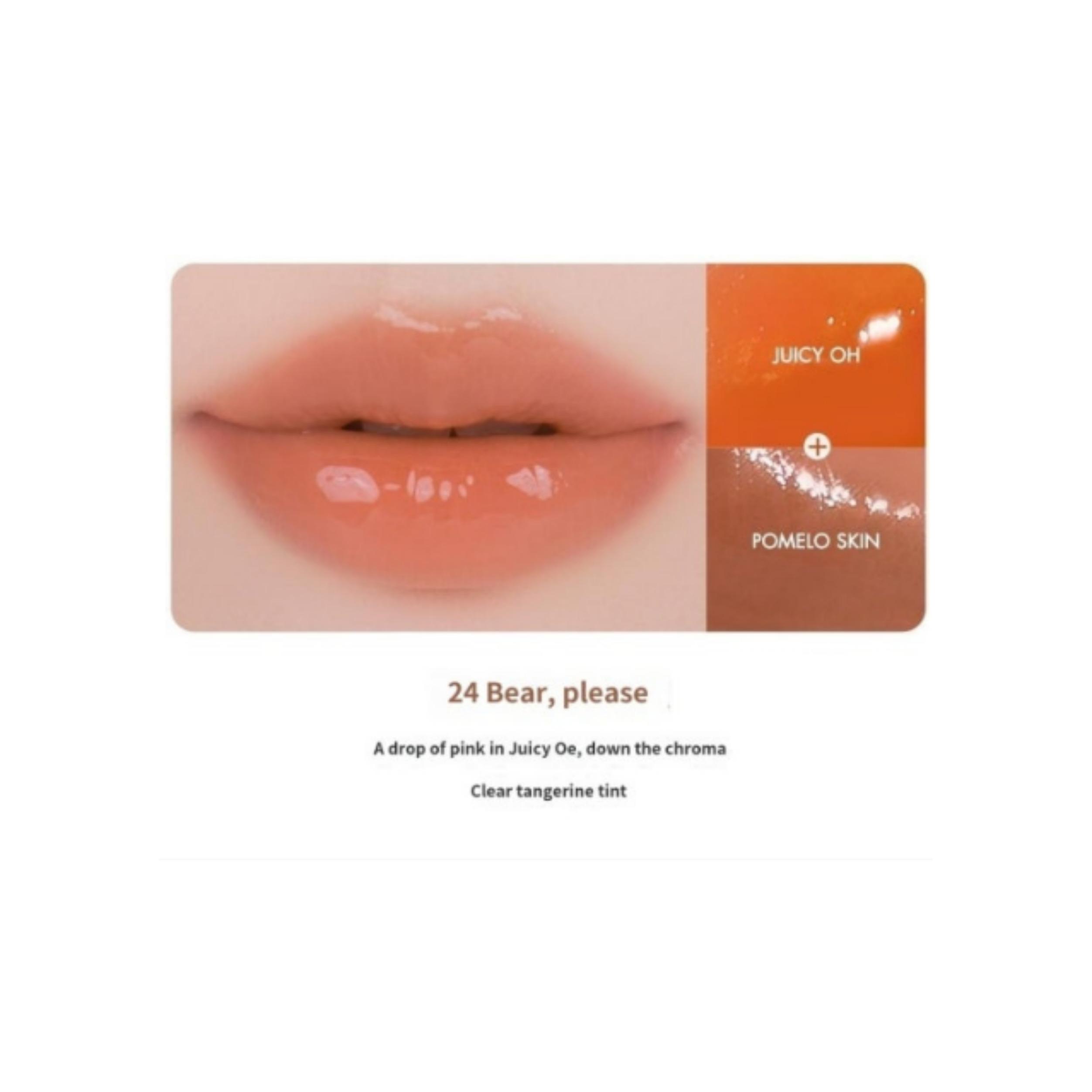 

rom&nd НОВЫЙ Сочный стойкий оттенок 3,5 г, 5 цветов 24 Bear Juicy O 3.5g