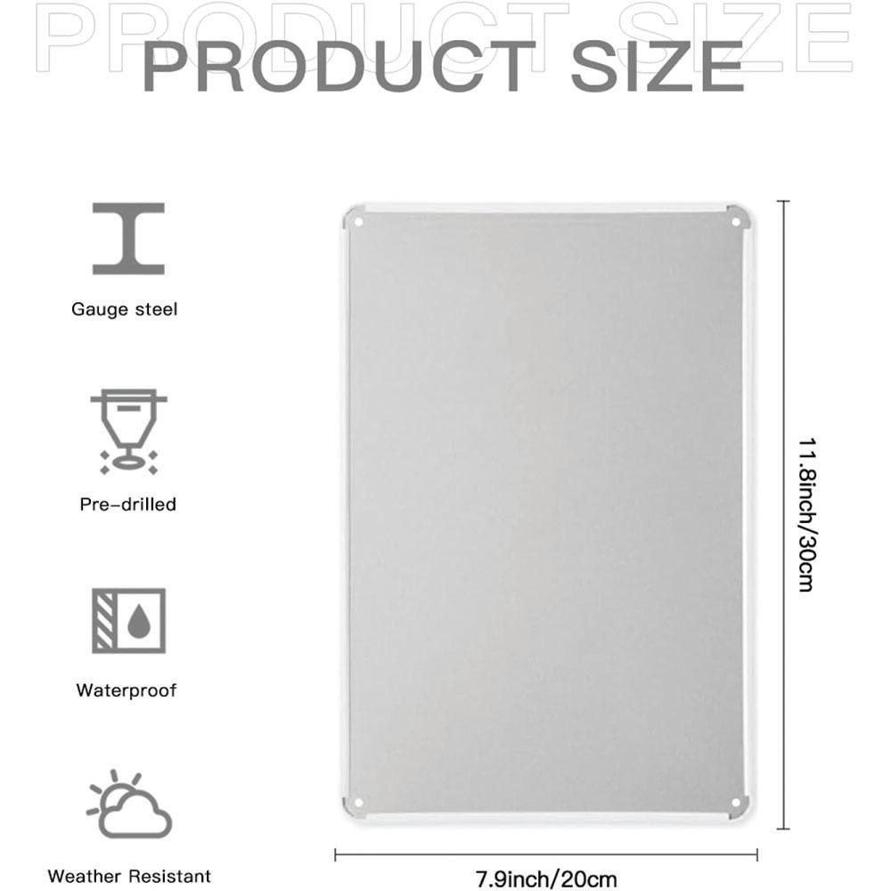 1pc Vintage Metal Tin Sign "Beware of Dog - Keep Gate Shut" - Durable Safety Warning Decor for Home & Outdoor Use