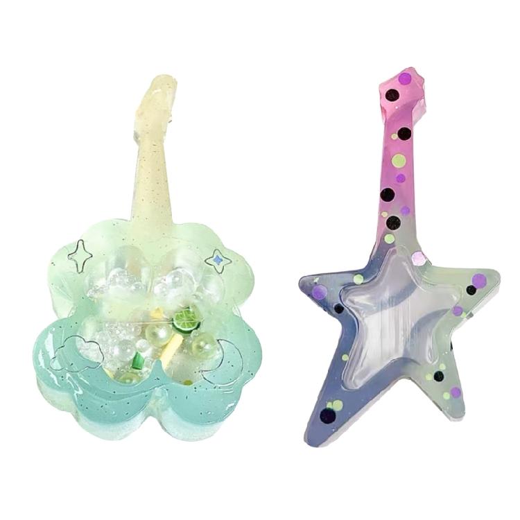 Gitarre Harz Shaker Füllstoff Quicksand Form Weiche Silikonform für DIY Schmuck