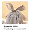 Plush butterfly drawstring velvet pouch - jewelry gift packaging bag - perfume & cosmetic storage bag