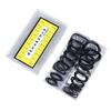 180pcs 0.5mm 0.6mm Watch Repairing Tool Black Color Watch Back Cover Seals  Watch Replacement