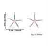 Starfish Stud Earrings For Women Summer Beach Jewelry Boho Crystal Sea Star Earring Vacation Holiday Accessories Gift