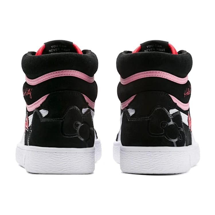 PUMA Hello Kitty X Ralph Sampson Mid 'Black' Women's 372733-01