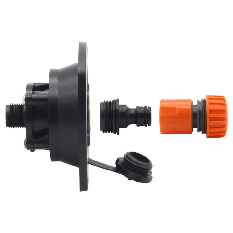 Leak Proof Motorhome Water Inlet Quick Connection Kit Anti Backflow Design UV Resistant PP Material For Campers Boats