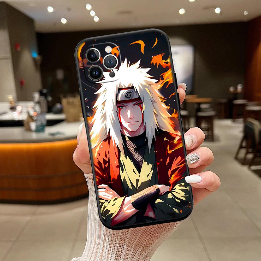 RA22 NARUTO Jiraiya New High-End Shell Phone Case for iPhone 16 15 14 13 12 Pro Max Plus Mini