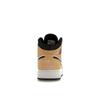 Air Jordan AJ1 Mid GS Youth White Orange Gold DX4365-800