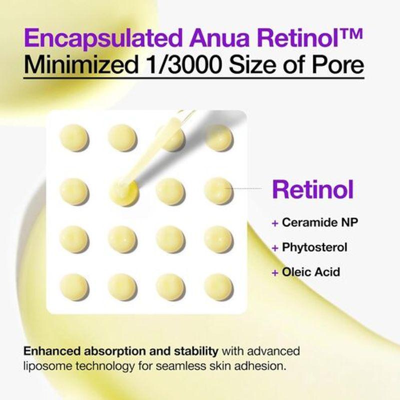 [Anua] *renewal* Nano Retinol 0.3% + Niacin Renewing Serum 30ml
