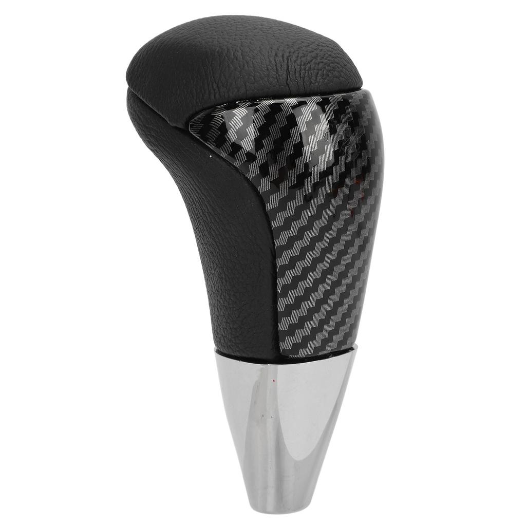 Carbon Gear Knob, gonomic and Sturdy Gear Head with 3 Adapt s for Manual Automatic Cars