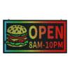 VEVOR Programmable LED Sign, P5 Full Color Flexible Digital Scrolling Panel, DIY Custom Text Pattern GIF Display