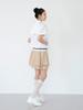 Nitina Shiny Double Flare Skirt Bg
