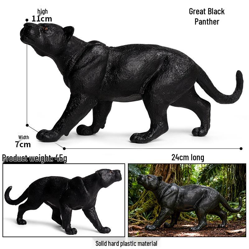 Polar Wildlife Animal Model Toy Set: Polar Bear & Penguin
