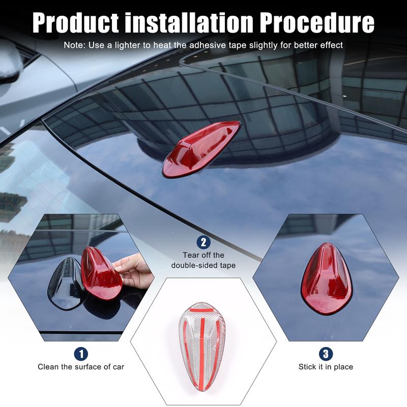 Real Carbon Fiber for BMW G20 M3 G80 3 Series G42 G82 G87 G22 G23 I4 G26 -2024 Car Roof Shark Fin Antenna Cover