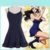 One Piece Nico Robin Cosplay Kleid für Frauen und Mädchen mit Polyesterstoff für Anime Convention und Kostümveranstaltungen