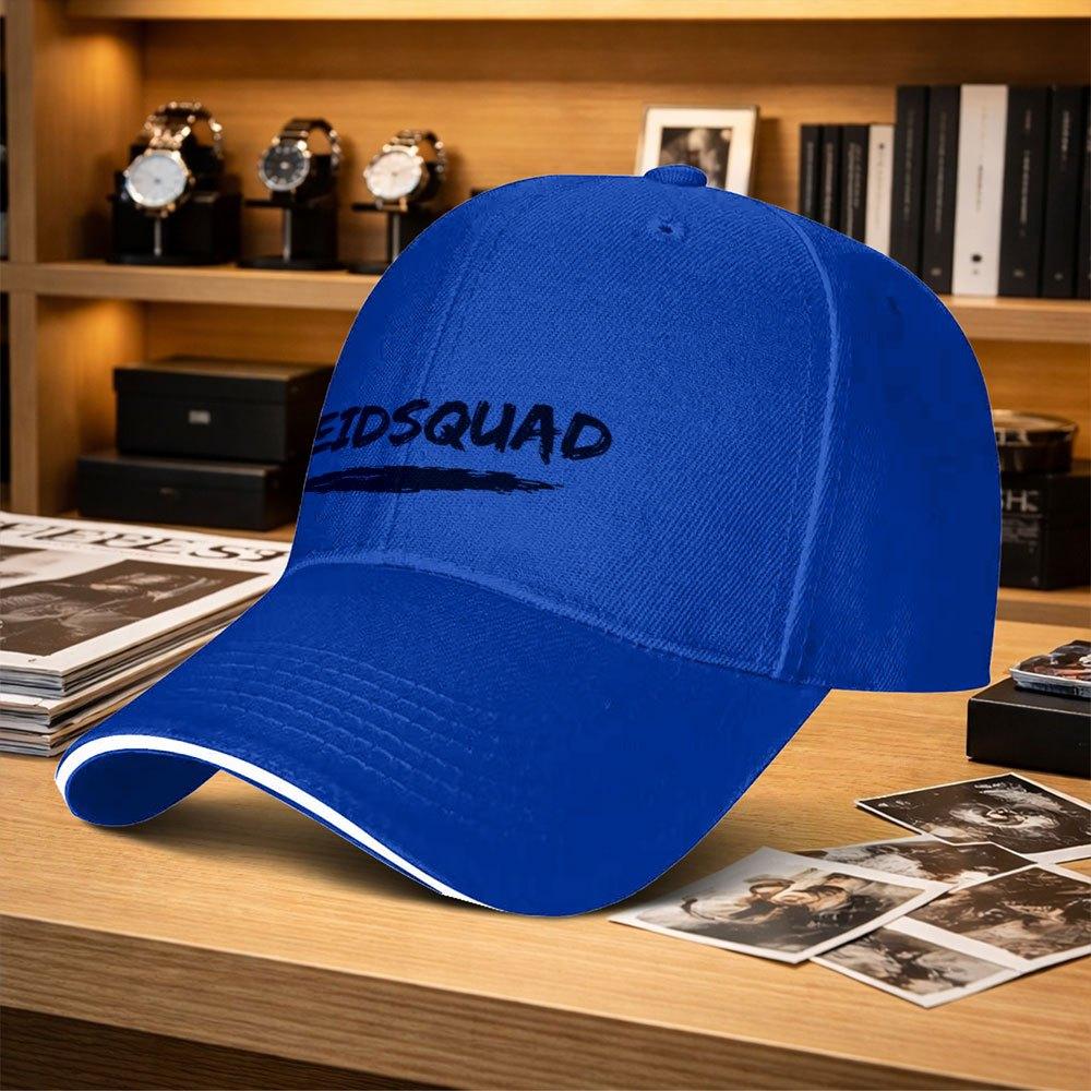 Eidsquad Adjustable Sandwich Baseball Cap Trendy Printed Unisex Duckbill Hat For Fishing Golf Camping Hiking