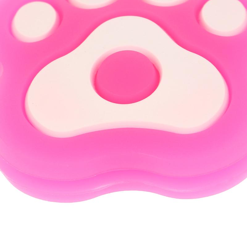 1Pc Cartoon Cat Paw Shape Tennis Racket Vibration Dampeners Silicone Tennis Racquet Shock Absorber Anti-Vibration Accessories