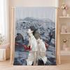 Popular Anime Z-Zankyou No TerrorS Throw Summer Flannel Throw Blanket Soft Antistatic Washable KidFriendly Couch Bed