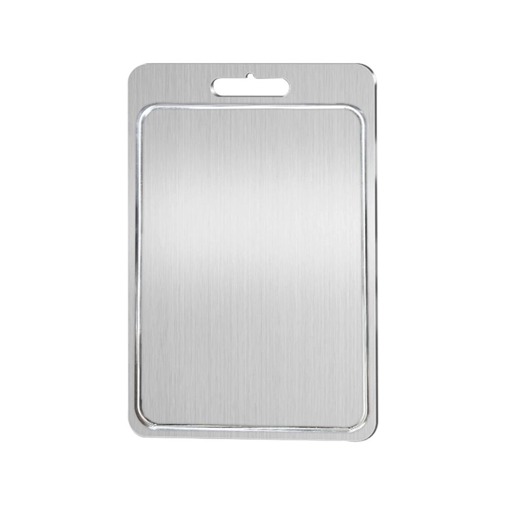 Cutting Boards for Kitchen, Brushed Cutting Board Stainless Steel Cutting Board, Premium Double-Sided Chopping Boards