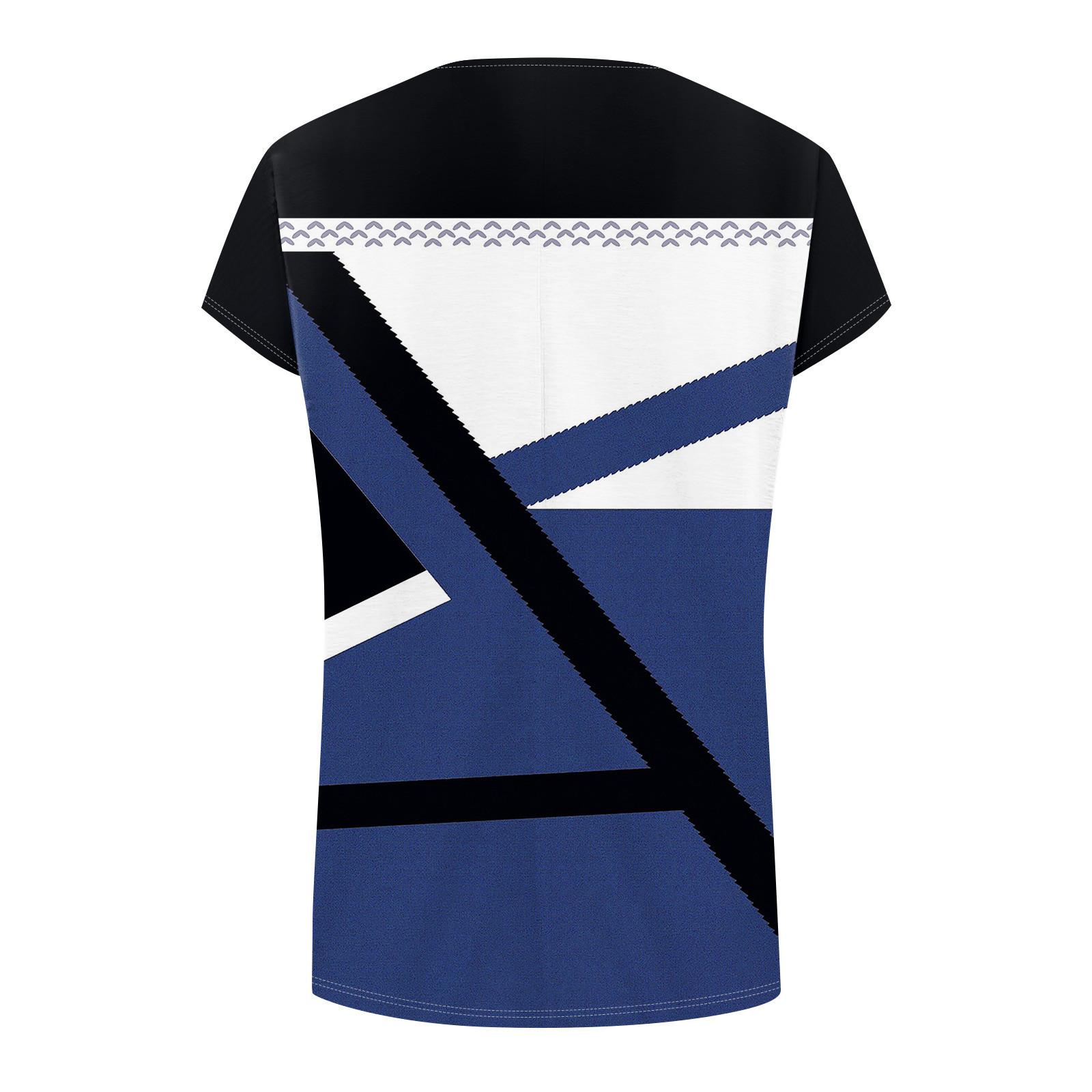 Женские модные топы с короткими рукавами — фото 5