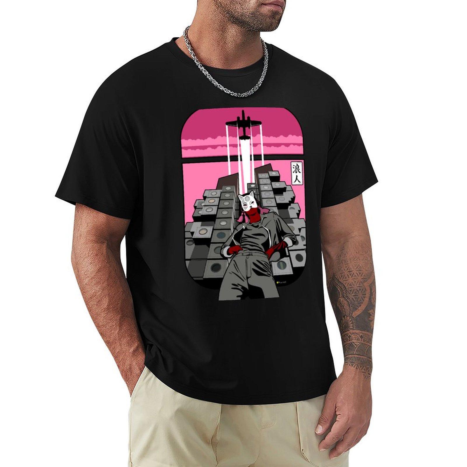 

Ronin TShirt Clothing valentines boutique clothes custom t shirt outfits for men 4XL