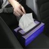 Creative Car Paper Towel Organizer Clip-On Sunshade Tissue Box Holder Stylishly Organizes Your Interior