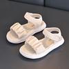 Kids Sandals for Girls Summer Toddlers Causal Beach Shoes Fashion Children Open-toe School Thick Bottom Flat Sandals Soft Bottom