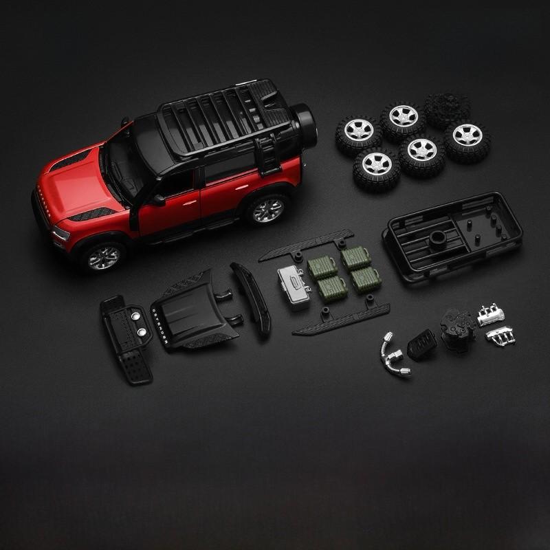 Defender Land Rover Car Toy Alloy Model With Inertia Control For Kids Gift