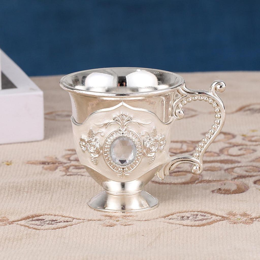 Glasses Classical Retro Drinkware Goblet for Wedding Home Use
