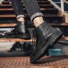 New Men Boots Comfortable Spring Autumn Warm Waterproof Fashion Ankle Boots Casual Men Leather Working Boots Men