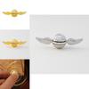 Hochwertiger Metall Engel Flügel Fidget Spinner Goldene Farbe Ideales Stressabbau Spielzeug