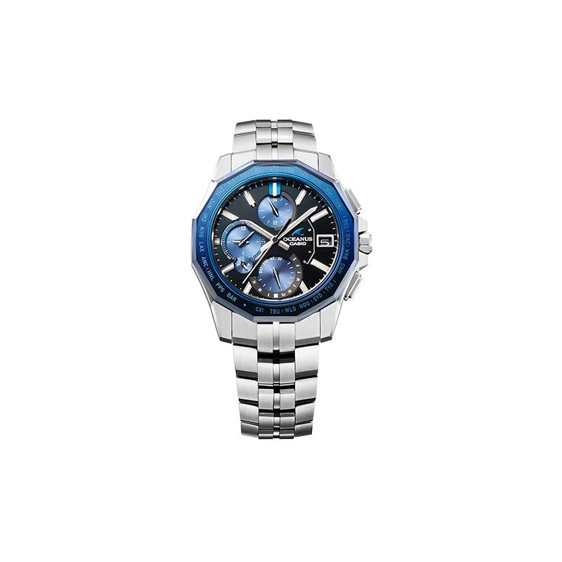 Casio OCEANUS series-Poseidon 6000 OCEANUS Manta solar charging system mobile phone connection function quartz movement titanium strap OCW-S6000-1AJF