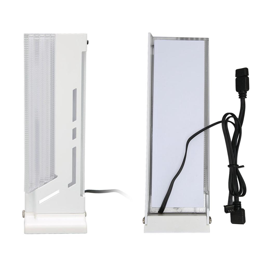 GPU Support Bracket Vertical 5V 3PIN ARGB RGB Lighting Metal Slider Small 4pin Interface Computer Graphics Card Bracket