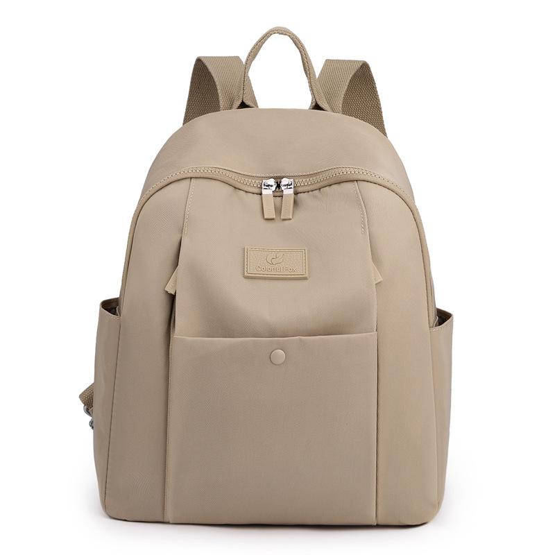 Backpack Women's Multi-layer Portable Backpack Trend Anti-splashing Nylon Bag Travel Travel Large Capacity Bag