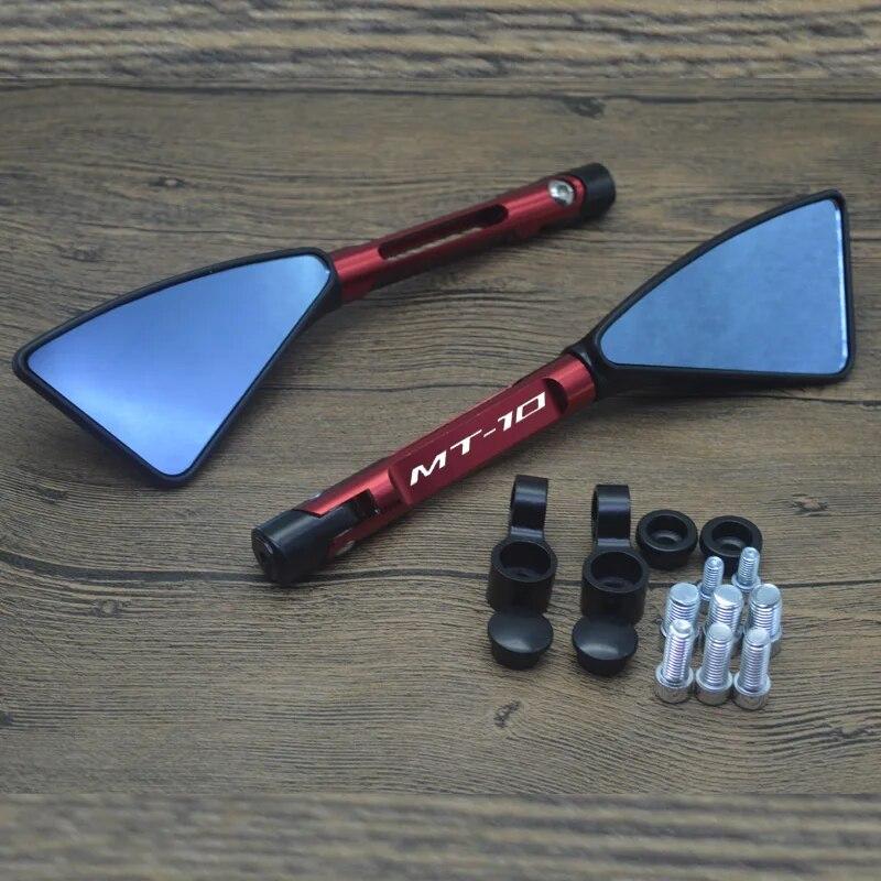 For YAMAHA MT-10 MT 10 FZ-10 FZ10 MT10 2015 2016 2017 2018 Aluminum CNC Motorcycle Side Mirror Rearview Mirrors