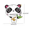 Funny for Giant Panda Panda Print Stickers Personalized Design Car Door Window Exterior Body Decorative Stickers for Adu