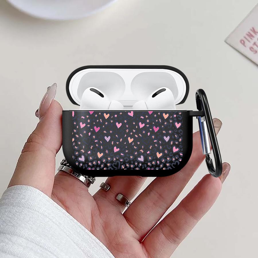 Pouzdro Pro Airpods Pro Pro2 Pro3 4 1 2 3 Pouzdra na sluchátka Kryt Růžový Leopardí Vzor