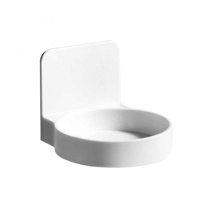 

Держатель для бутылок без проколов, самоклеящийся настенный дозатор мыла, подставка для бутылок для специй на кухне, аксессуары для ванной комнаты белый