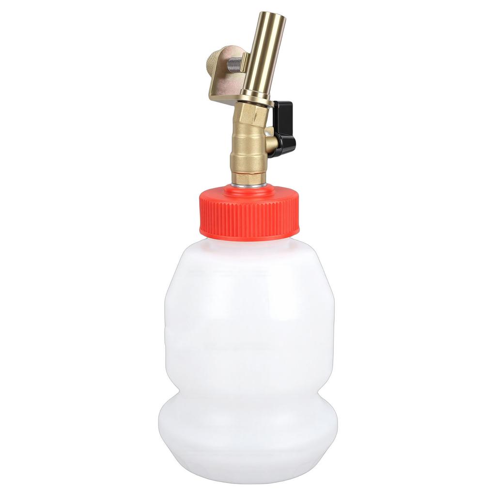 1L Master Cylinder Brake Fluid Refilling Bottle Brake Bleeder Dispensing Tool Kit for Automotive Brake Flush Bleeding
