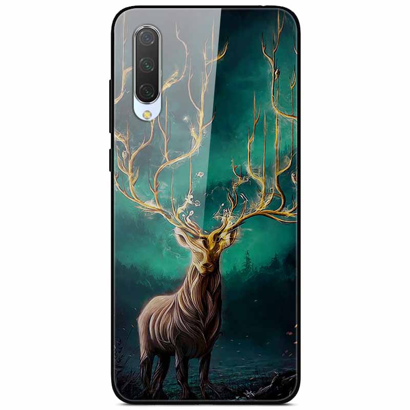 Pro pouzdra Xiaomi Mi A3 9SE 9Lite Módní tvrzené sklo Pevná zadní kryty pro pouzdra na telefon Xiaomi Mi 9 SE Bumper Fundas Coque MiA3