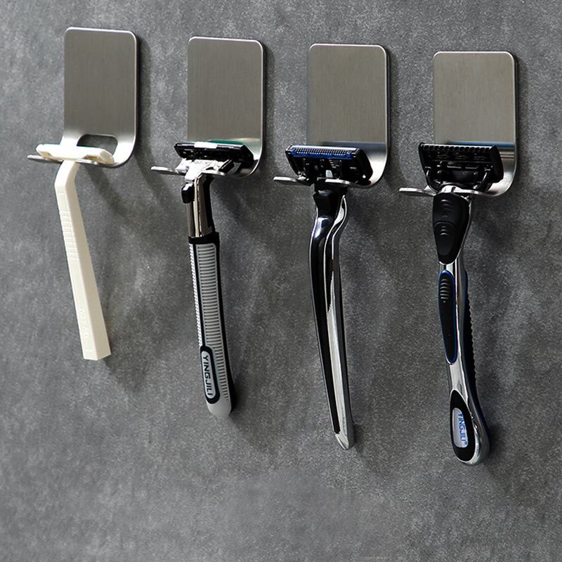 Rakborsthållare för badrum: Väggmonterad raktvålshållare