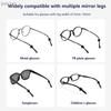 2Pairs Silicone Eyeglasses Ear Grip Stoppers Heart Style, Anti-Slip Leg Hook Bracket&Practical Glasses Retainer Accessories