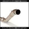 Exhaust Pipe Compatible with YZF R25 R3 MT25 Universal Exhaust MT03. Silencer, 50.8mm Pipe, Mid-pipe, Muffler.