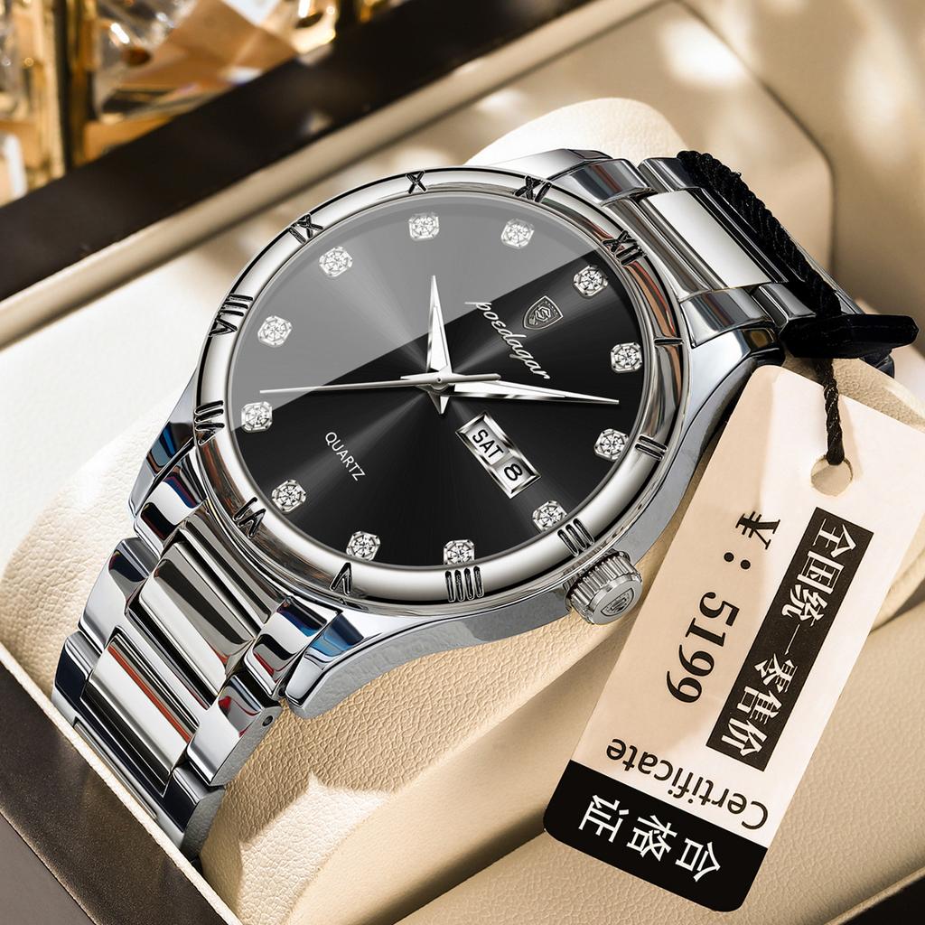 Bricked Men'S Watches Business Fashion Quartz Watches