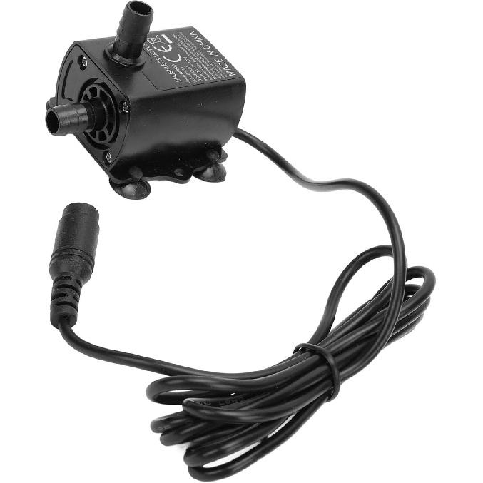 Submersible Water Pump, 400L / H 13.12ft Lift Submersible Pump DC 12V 10W Ultra Quiet Fountain Water Pump, Micro Brushless Fountain Pond Pump for