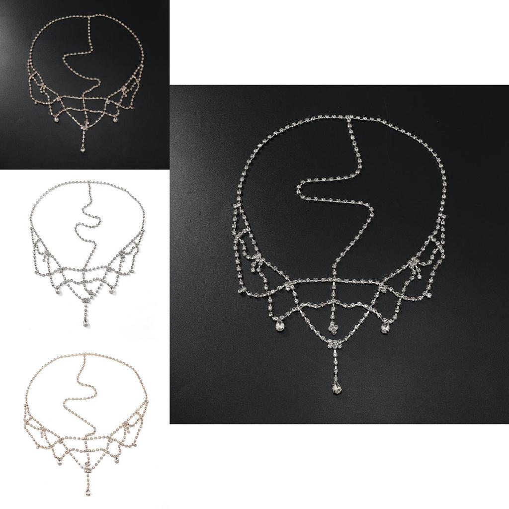 Bridal Headband With Alloy Material And Elegant Waterdrop Flower Style For Brides