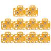 10Pcs Universal Gamepad Joystick Drift Repair Board 3D Thumb Stick Drift Fix Mod for PS4 for PS5 for XBOX Gold