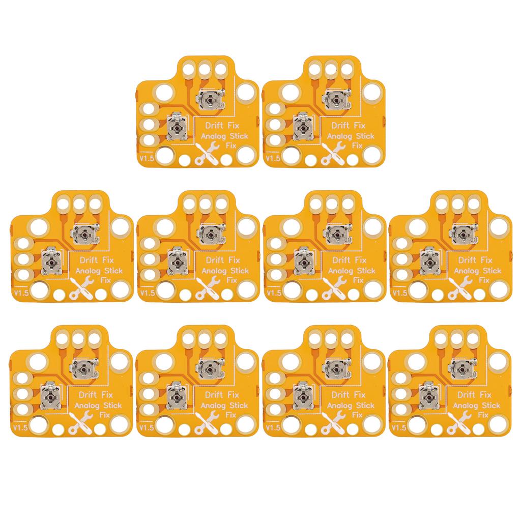 10Pcs Universal Gamepad Joystick Drift Repair Board 3D Thumb Stick Drift Fix Mod for PS4 for PS5 for XBOX Gold