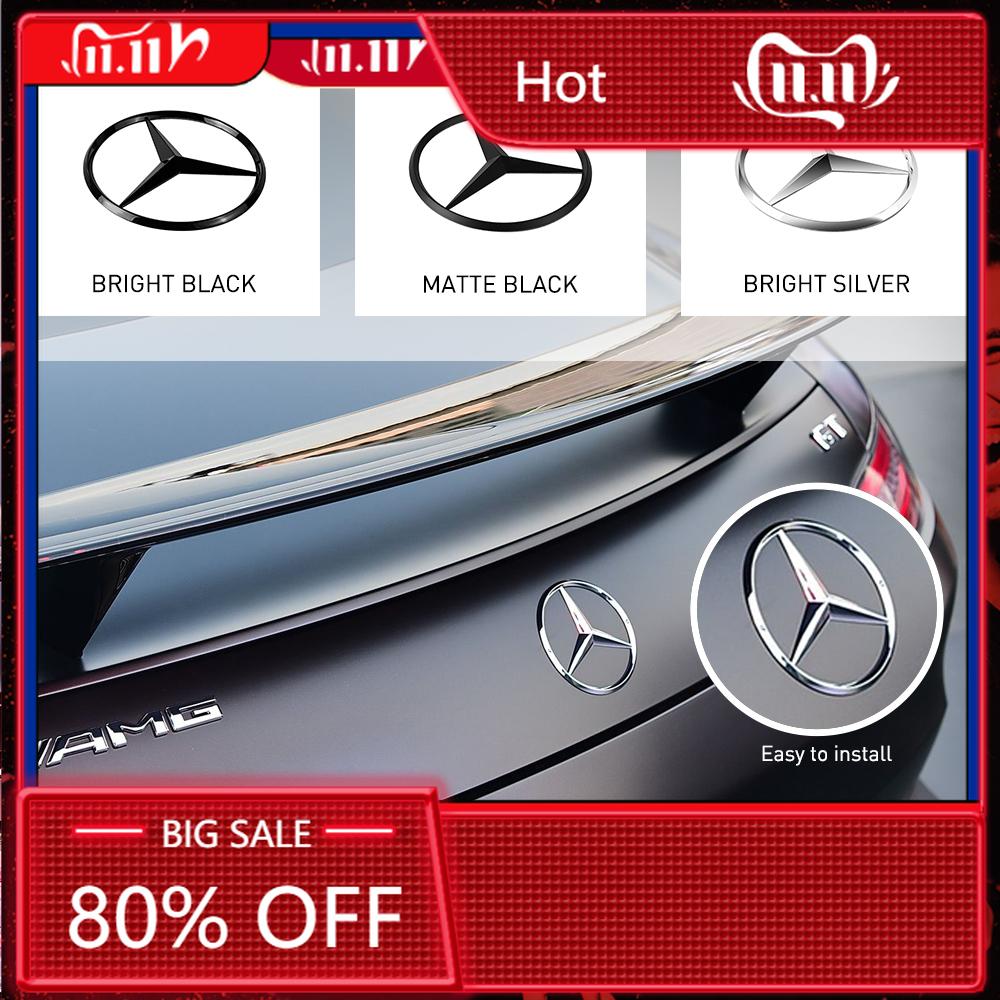 C200 E200 2025 Neu Für Mercedes Benz Auto Originales Hinteres Etikett Abzeichen Aufkleber Abziehbild Heckemblem Ersatz Für Mercedes-Benz W203