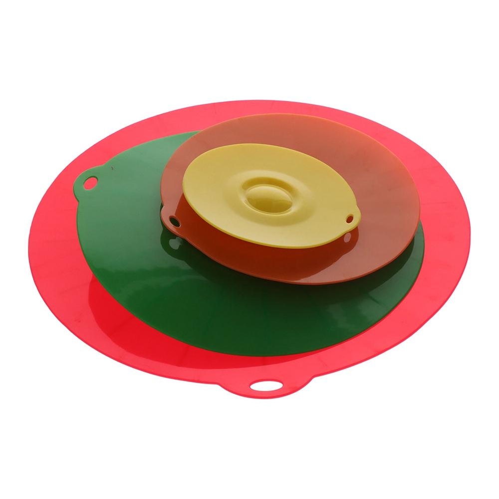 Heat Resistant Anti-Dust Sealed Reusable Storage Cover Kitchen Gadgets Microwave Cover Food Lid