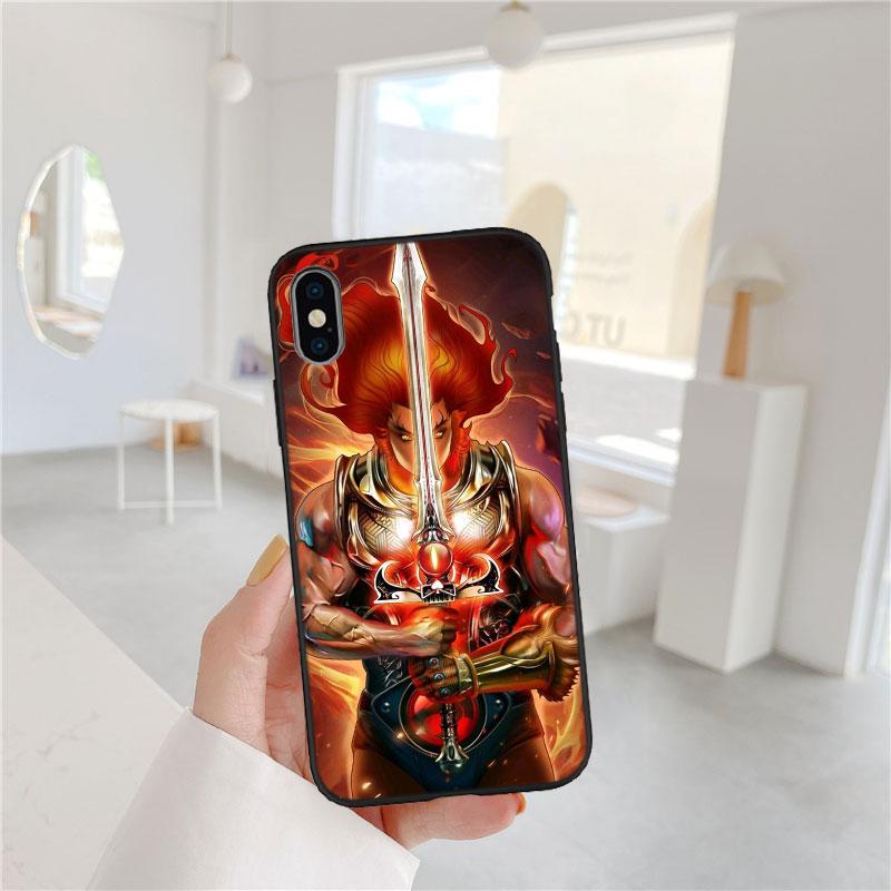 PP62 T-ThunderCats Soft Shell Phone Case for OPPO A40 A60 A80 A15 A16 A16K A12 A17 A17K A54 A54S A53 A53S A55 A56 A57 A98 F23
